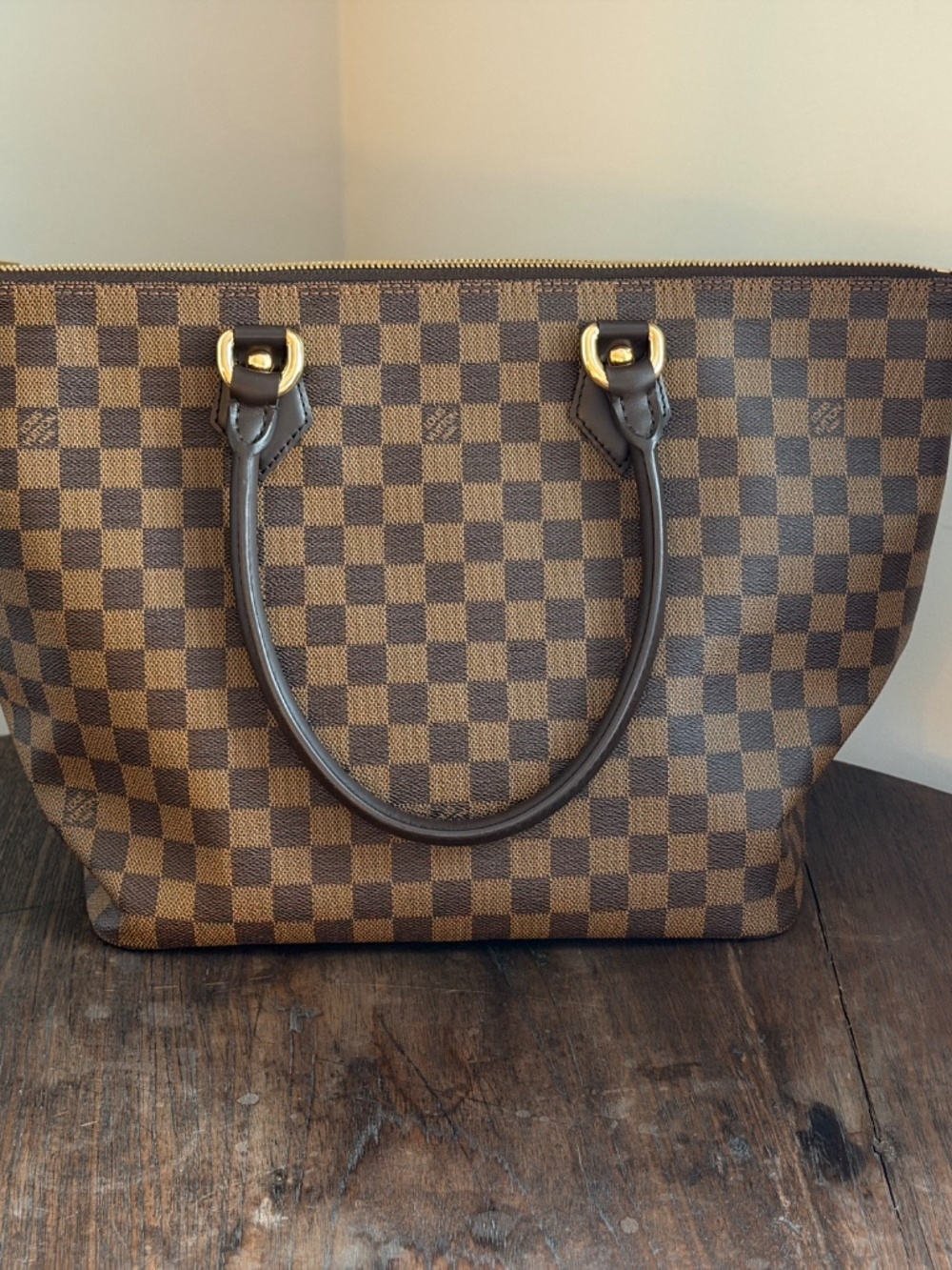 Louis Vuitton tote Damier Ebene - Picture 7 of 7